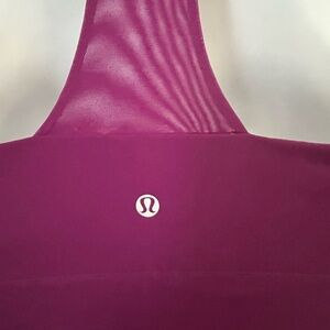 Lululemon Tank Top Women's Size 4 Magenta W 13’ L 22’ approx gym athletic fit